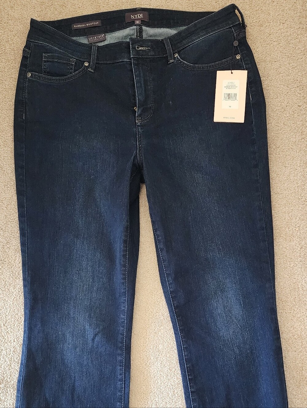 NYDJ Women's Dark Indigo Bootcut Leg Jeans